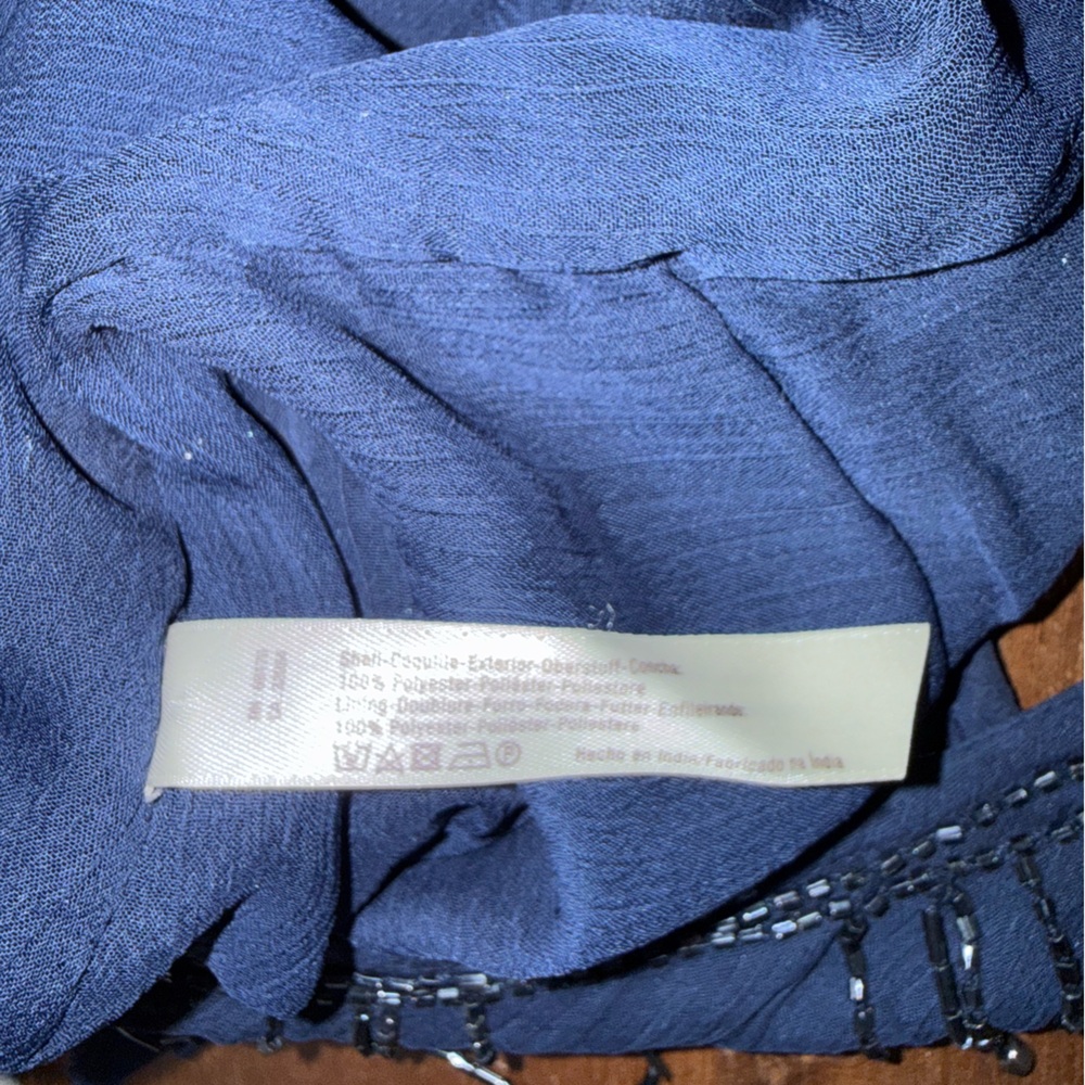 Free People Navy Beaded Camisole - Picture 6 of 6